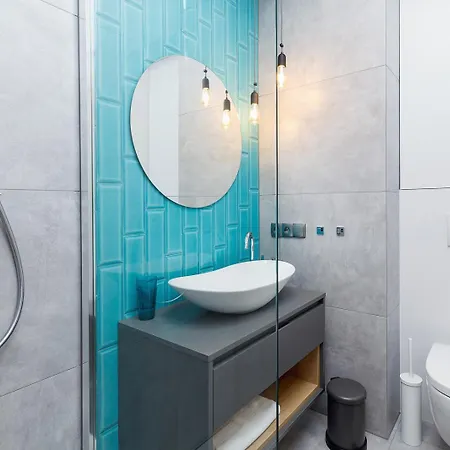 Apartmán Blue Breeze Stay With Balcony - For 2 - Old Town Krakov